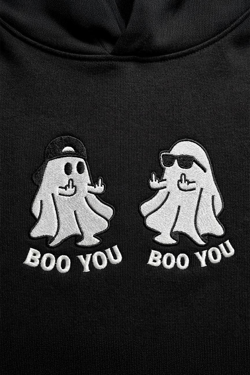 Boo You Couple Hoodies