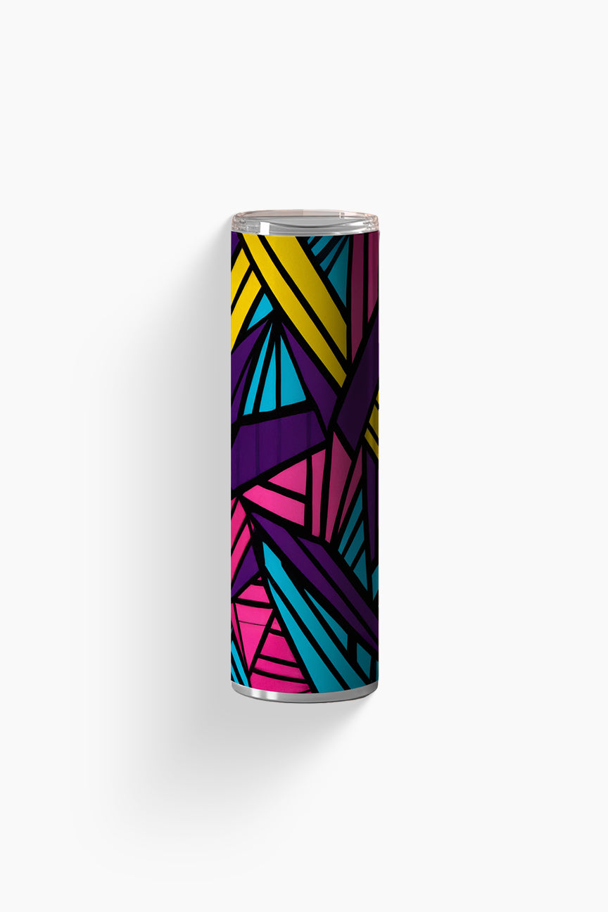 Neon Geometry - Tumbler