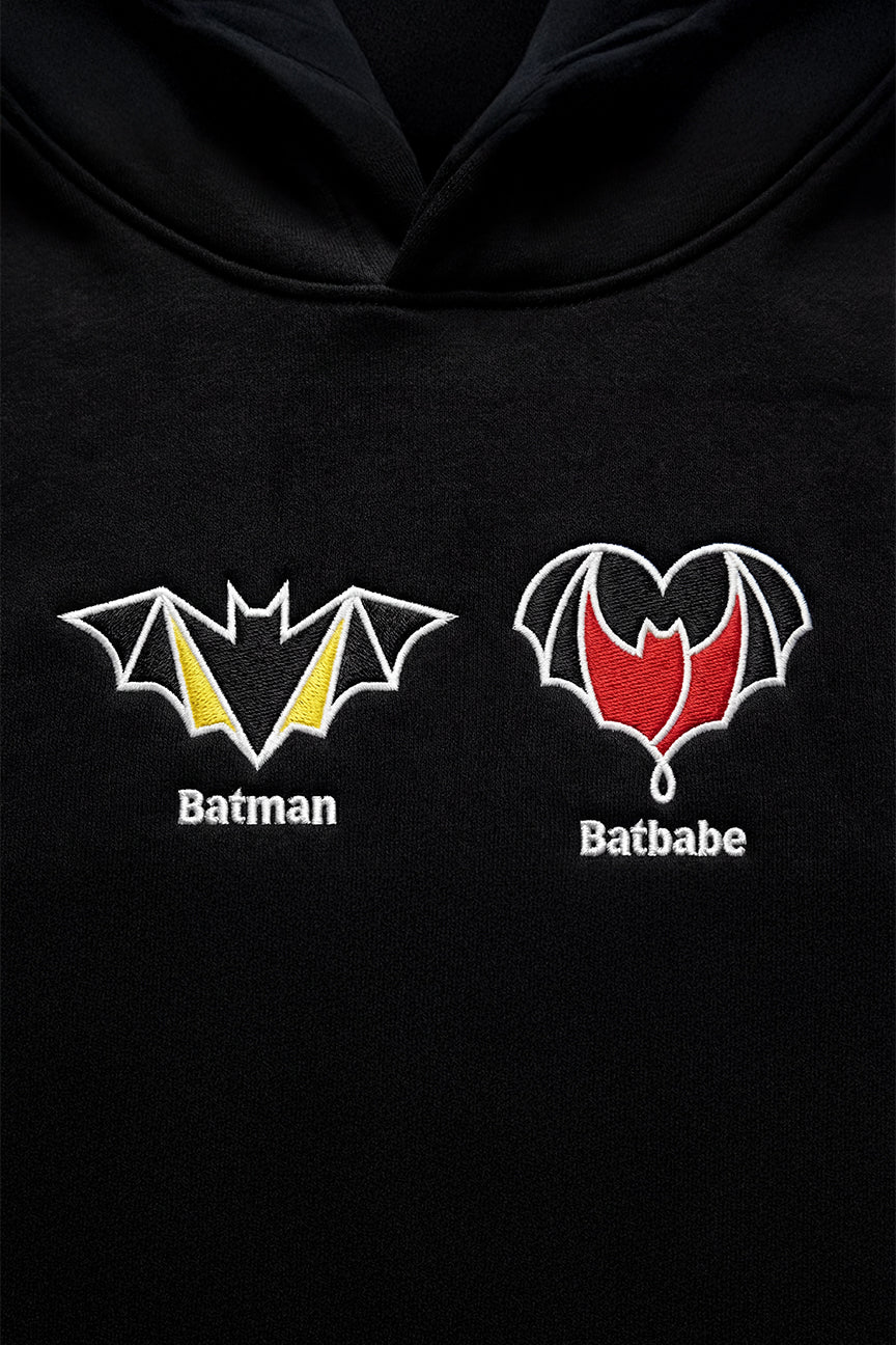 Batman & Batbabe Couple Hoodies