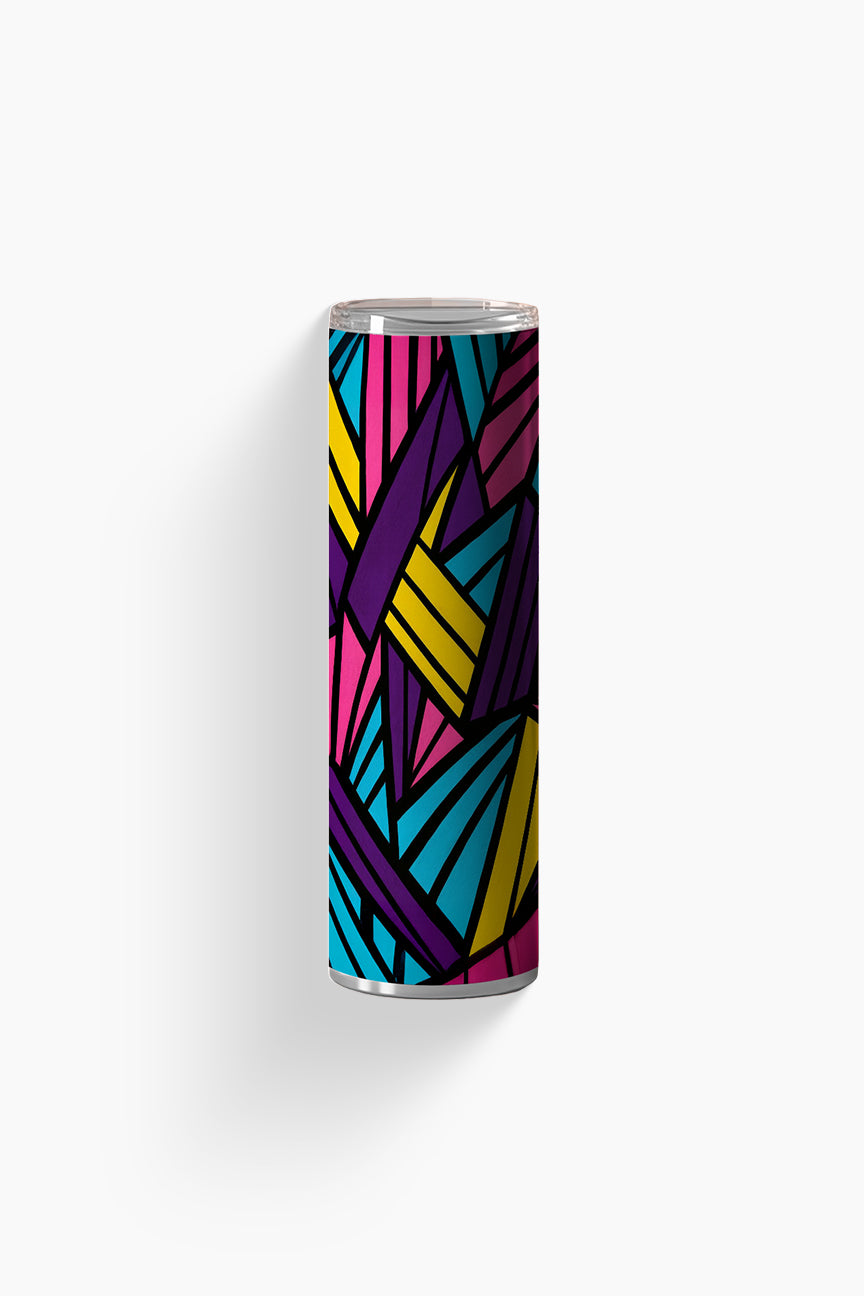 Neon Geometry - Tumbler