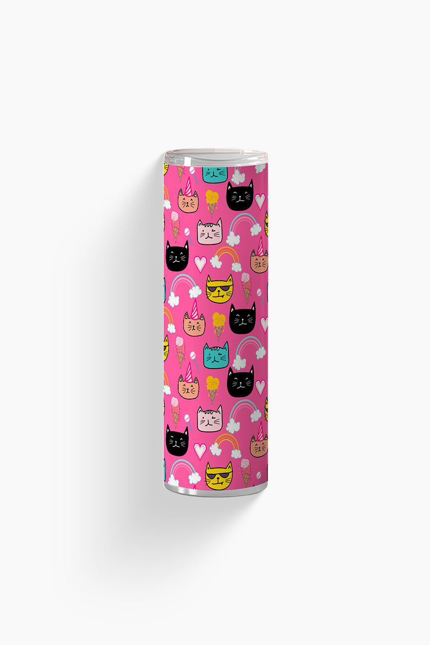 I Work for my Cats - Tumbler