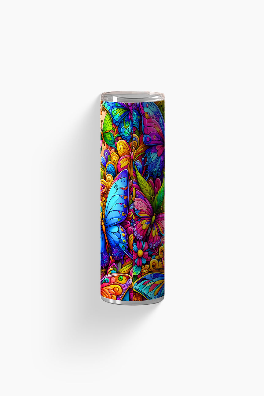 Butterflies colors - Tumbler