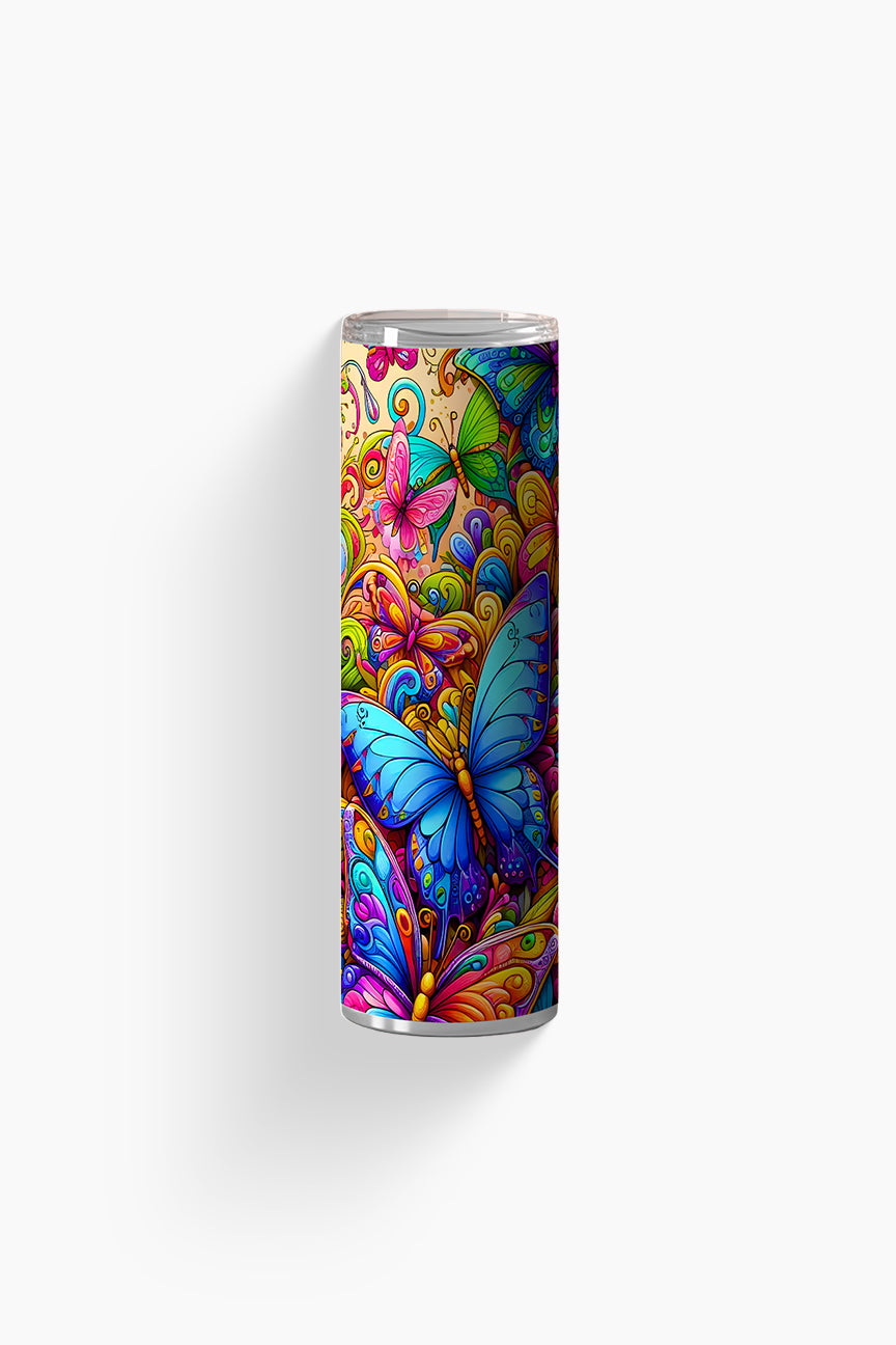 Butterflies colors - Tumbler