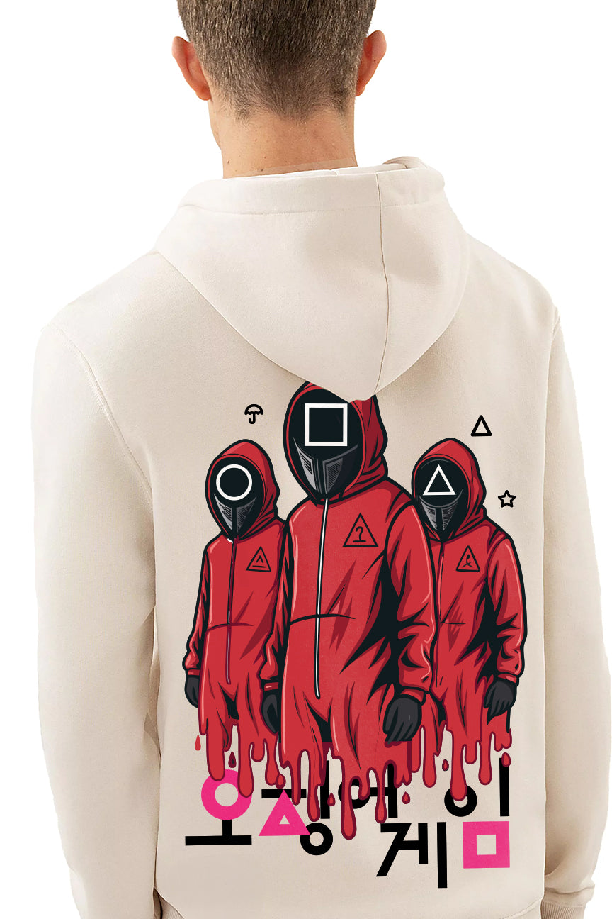 Squid Games Guards Hoodie - Beige