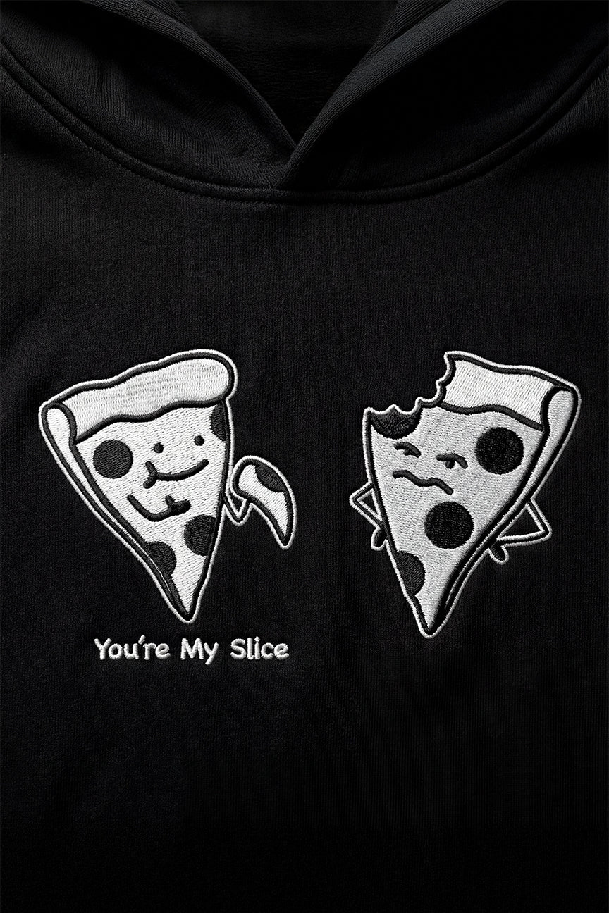Pizza Love Couple Hoodies