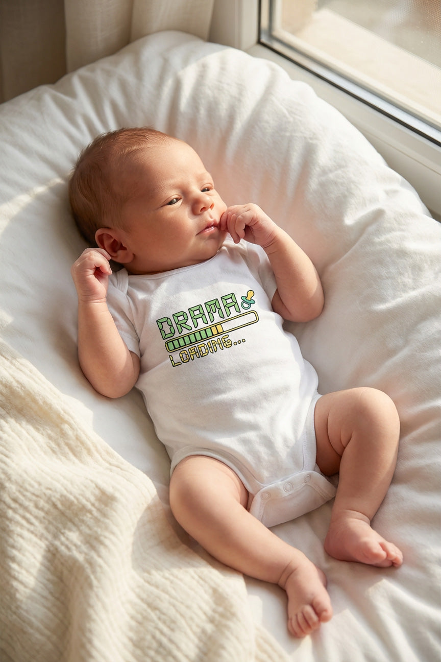 Drama Loading Baby Romper