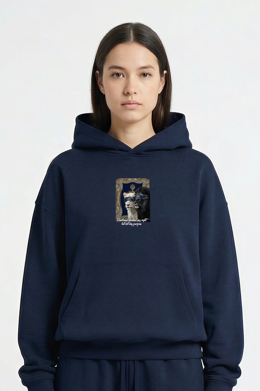 Darkness covered my sight royal lions Hoodie