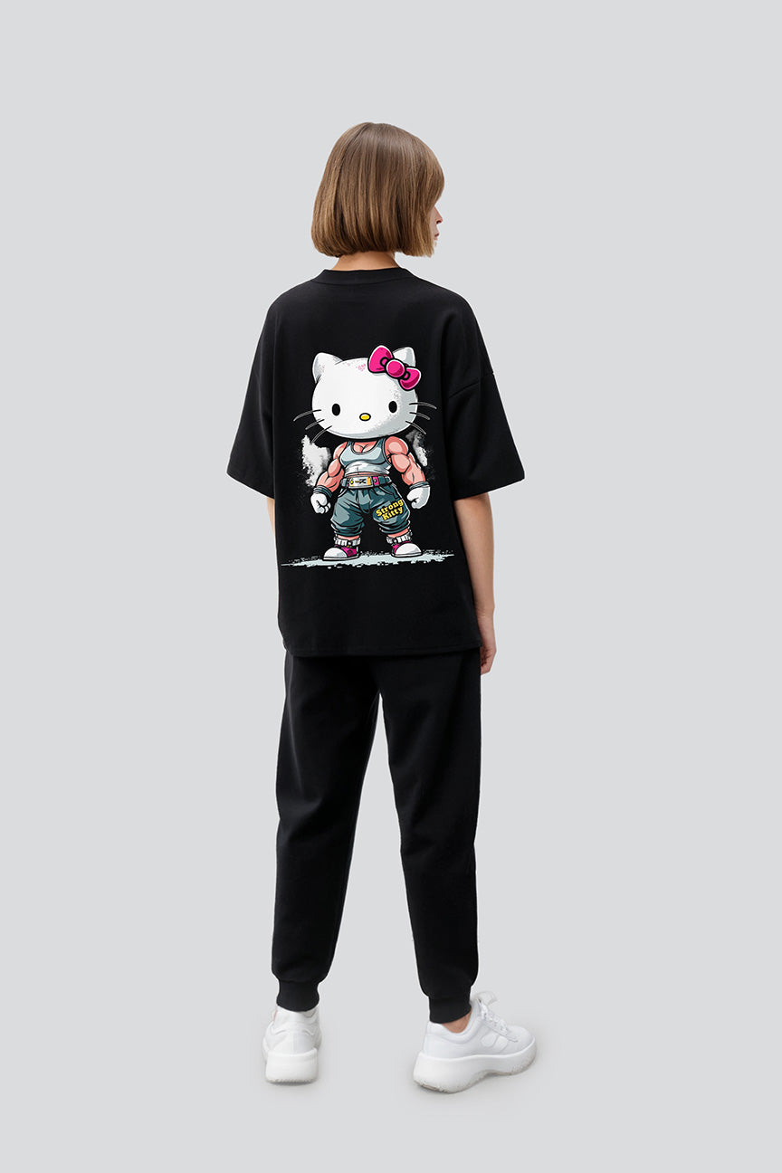 Strong Kitty! Cute Can Lift