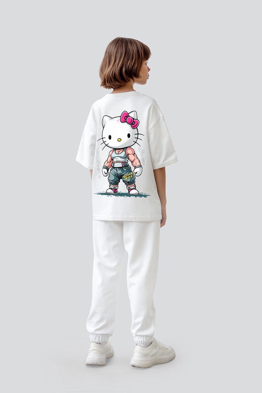 Strong Kitty! Cute Can Lift