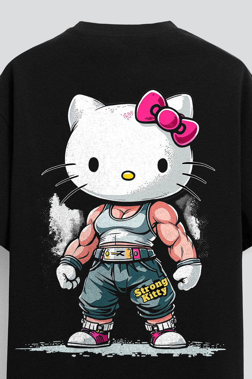 Strong Kitty! Cute Can Lift