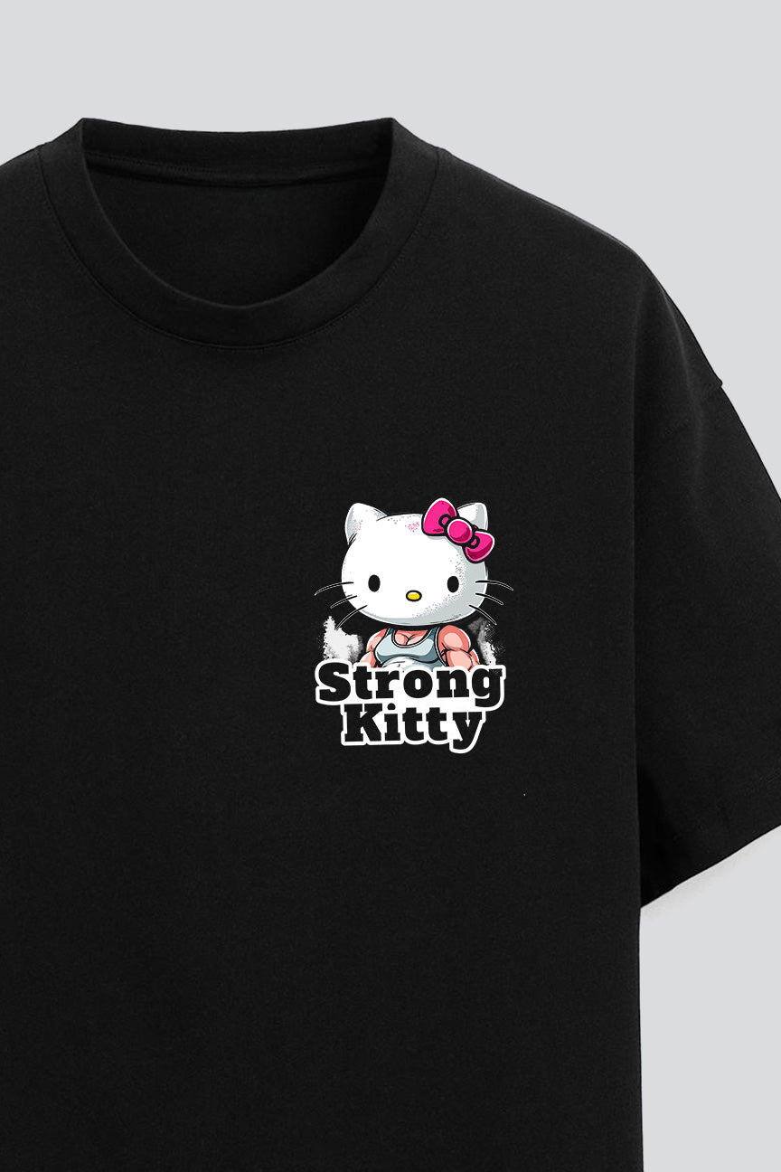 Strong Kitty! Cute Can Lift