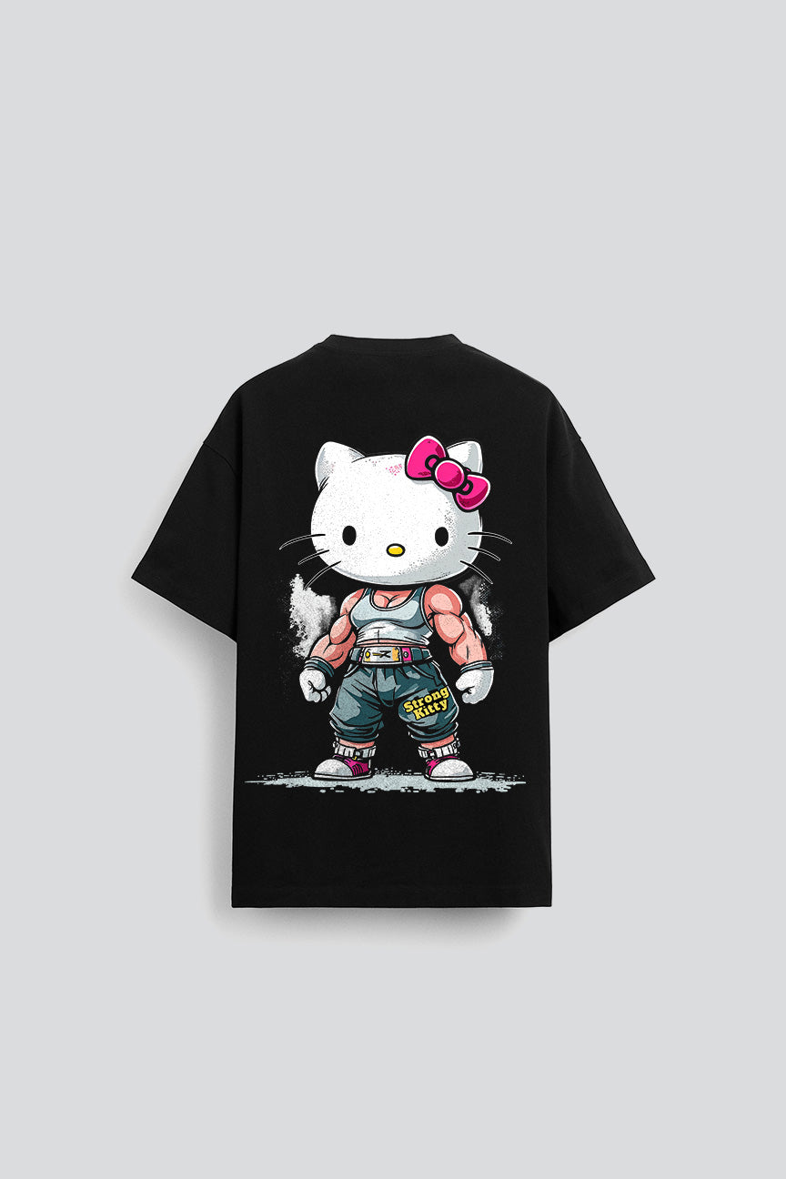 Strong Kitty! Cute Can Lift