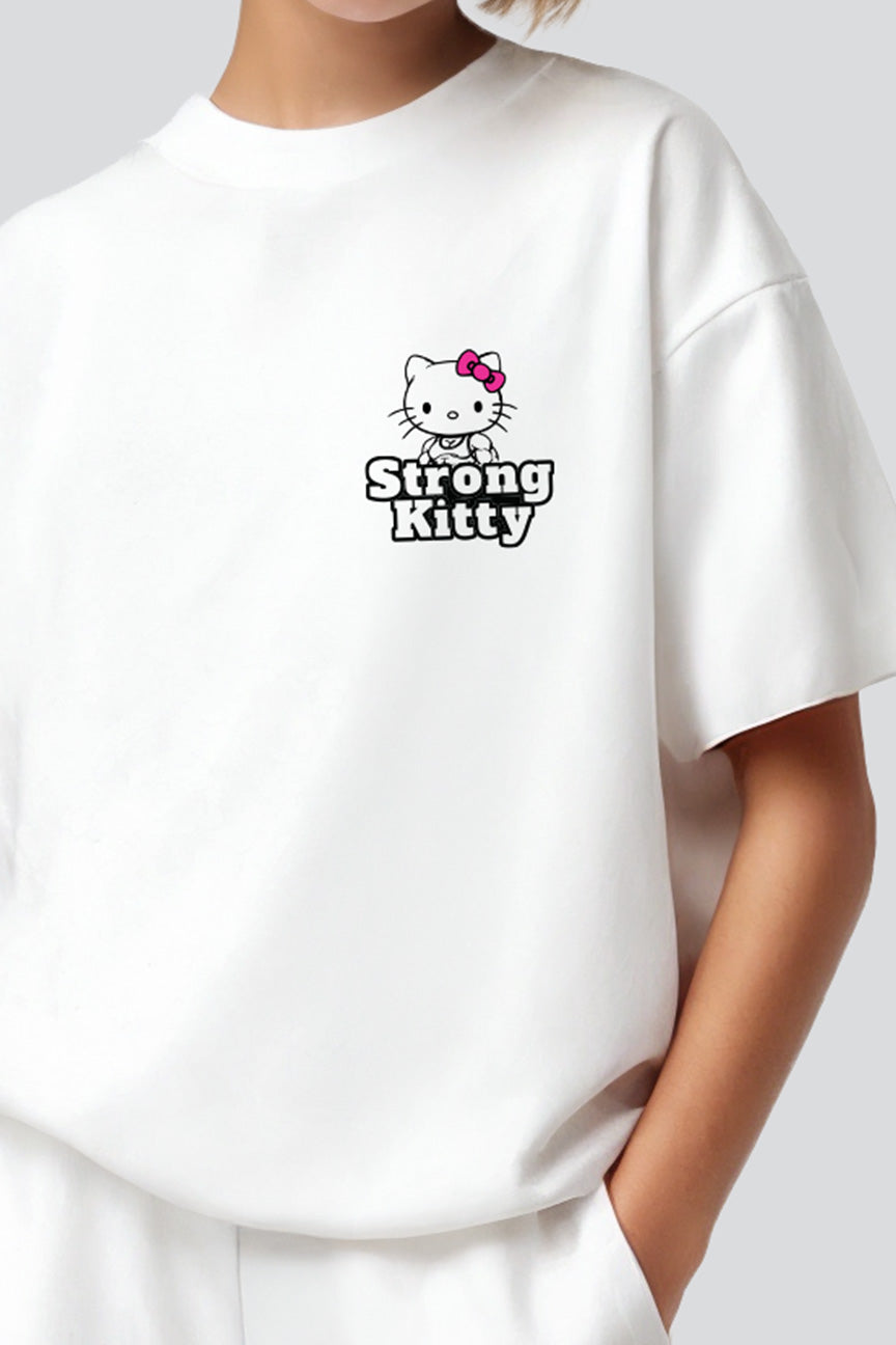 Strong Kitty! Cute Can Lift
