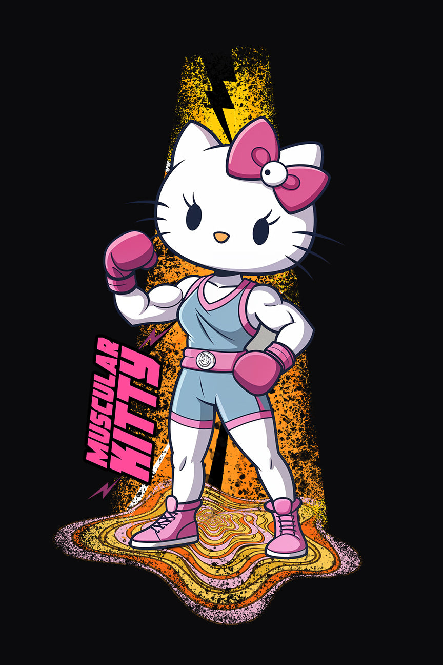 Mascular Hello Kitty!