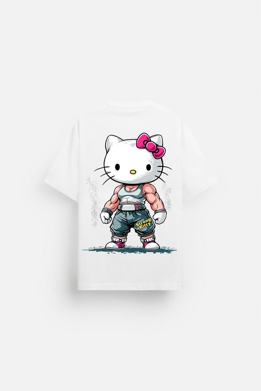 Strong Kitty! Cute Can Lift