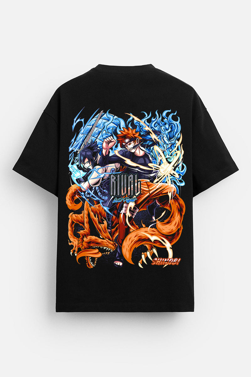 Naruto x Sasuke - Naruto T-Shirt Premium