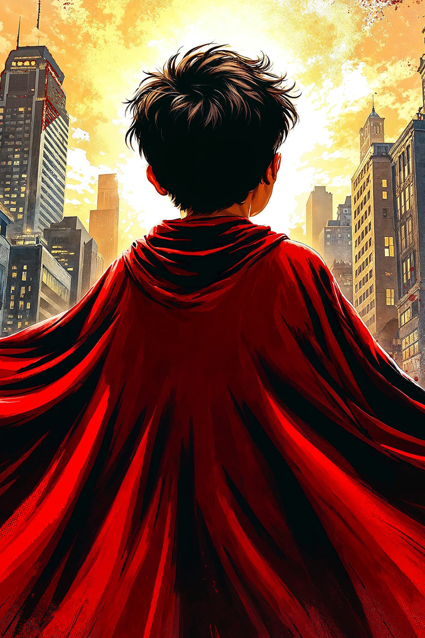 Super Hero Kid! Customized Tshirt
