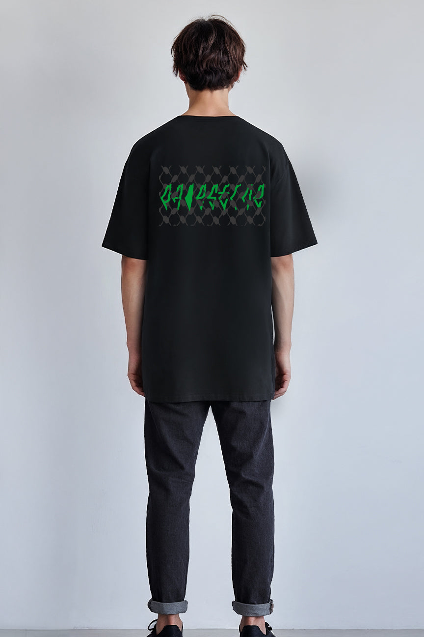 Oversized Palestine T-shirt - Black