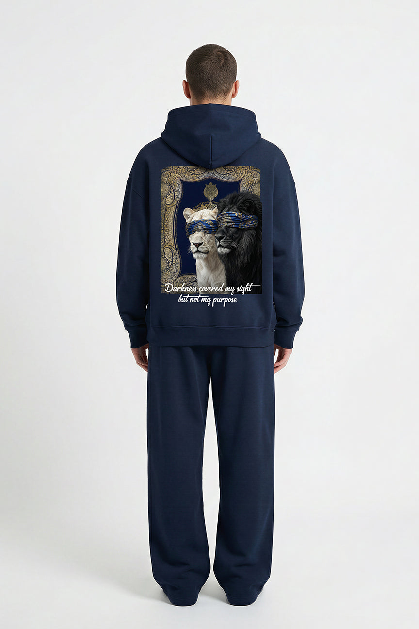 Darkness covered my sight royal lions Hoodie