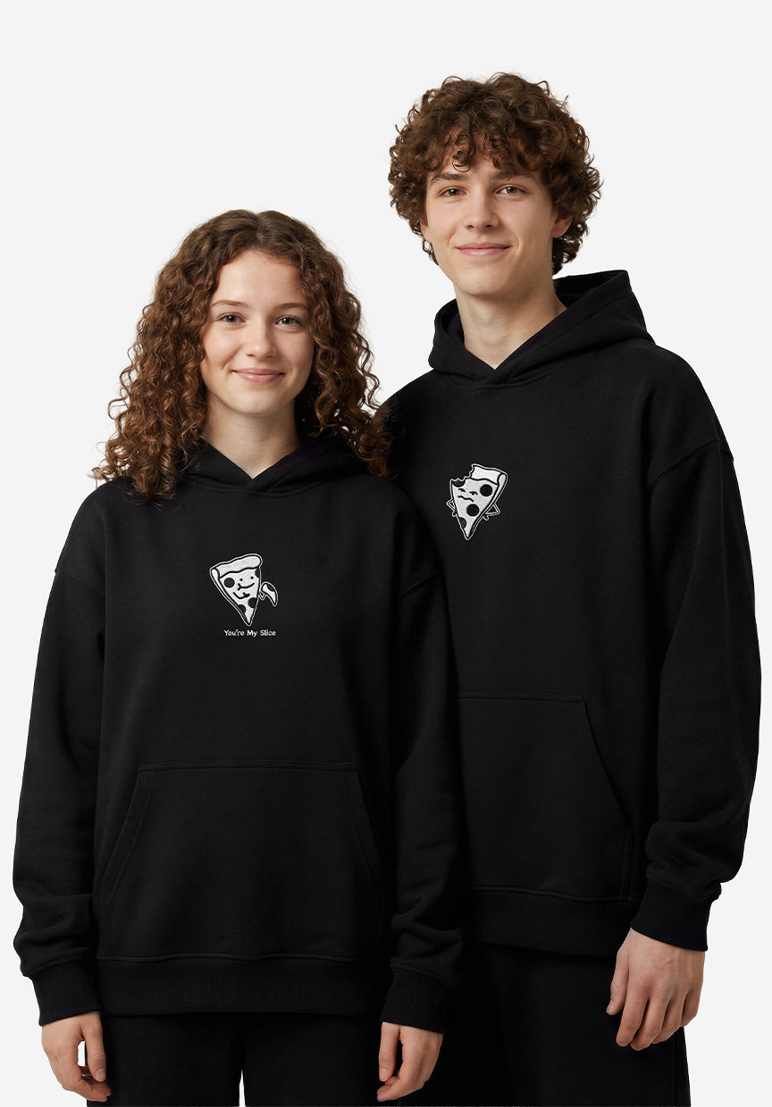 Pizza Love Couple Hoodies