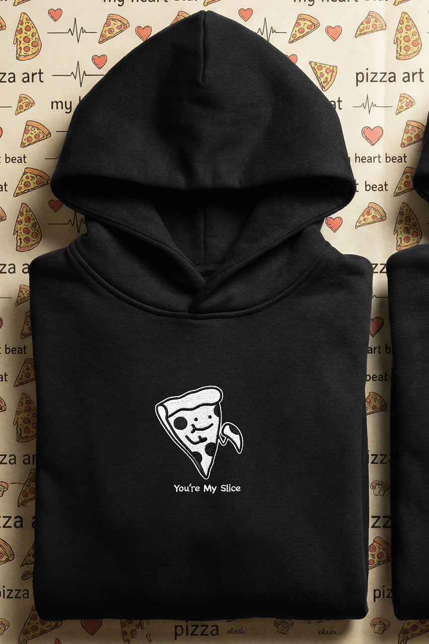 Pizza Love Couple Hoodies