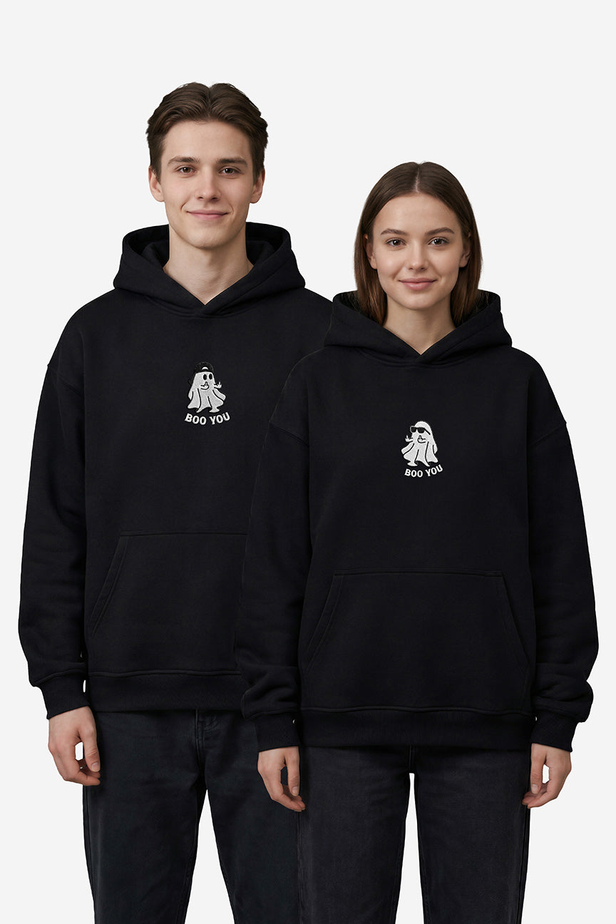 Boo You Couple Hoodies