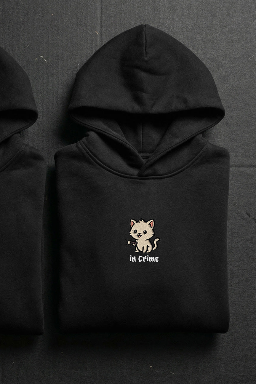 Partner in Crime Couple Hoodies