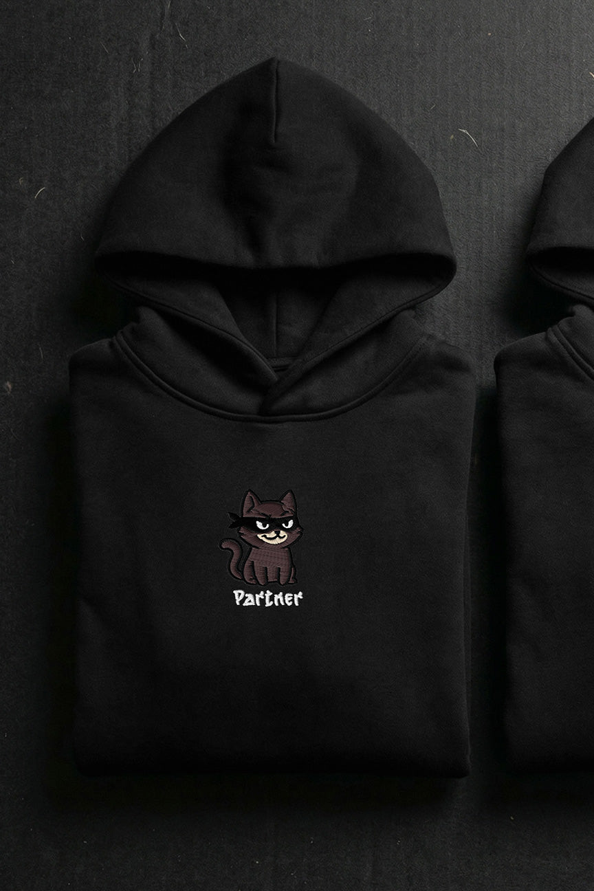 Partner in Crime Couple Hoodies