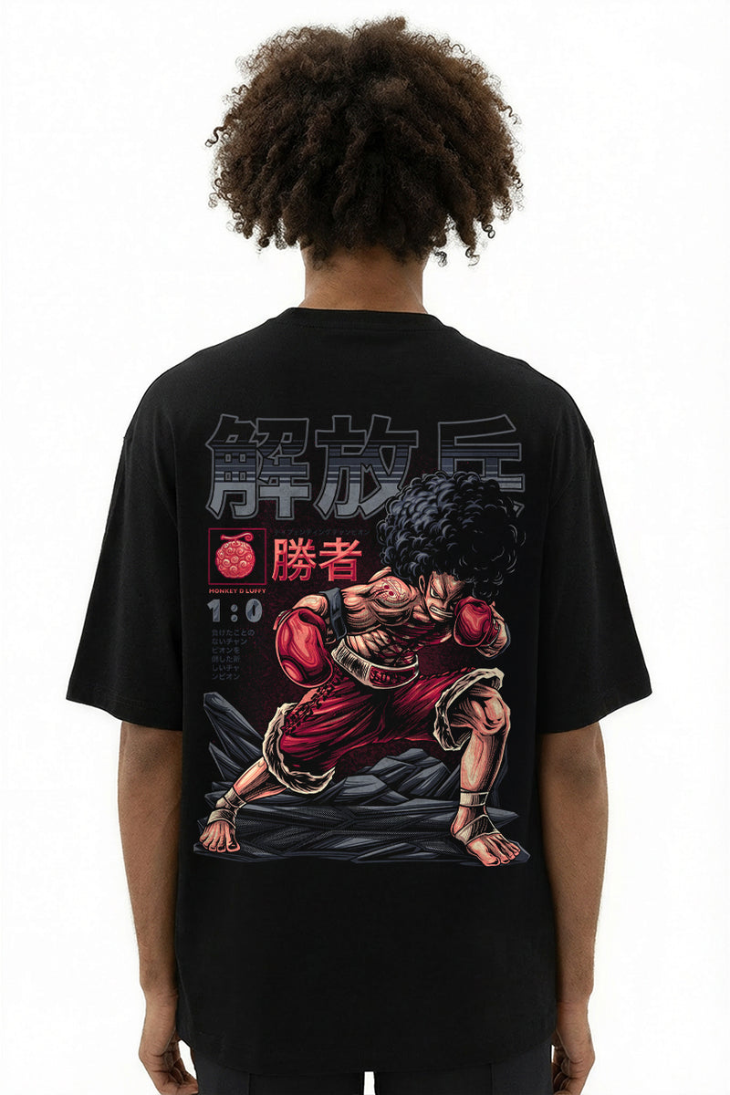 Luffy Boxing - One Piece T-Shirt Premium