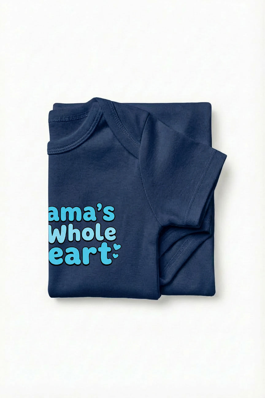 Mama's whole heart Baby Romper