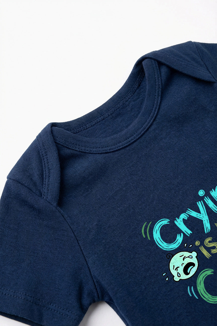 Crying is my Cardio Baby Romper