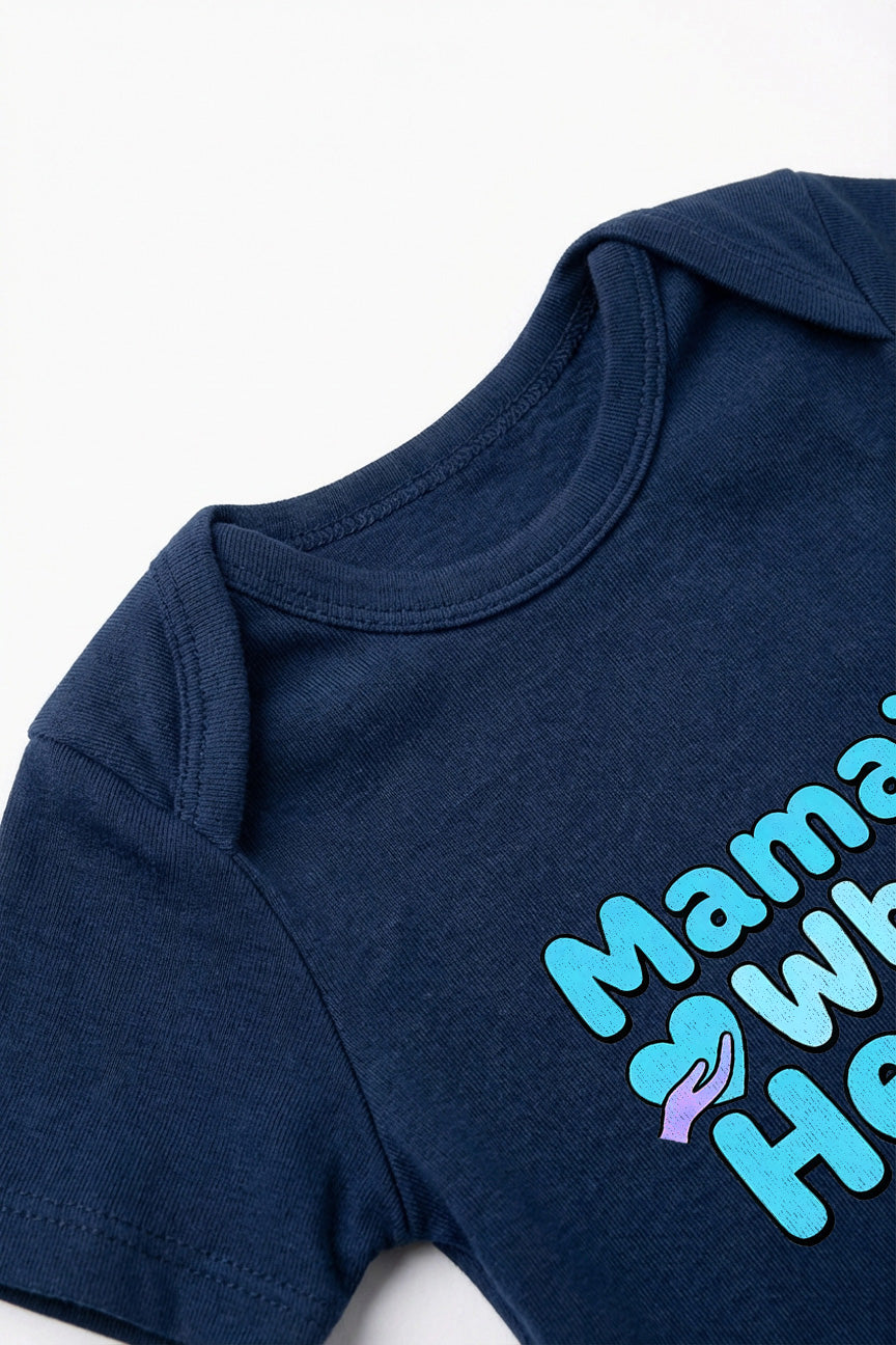 Mama's whole heart Baby Romper