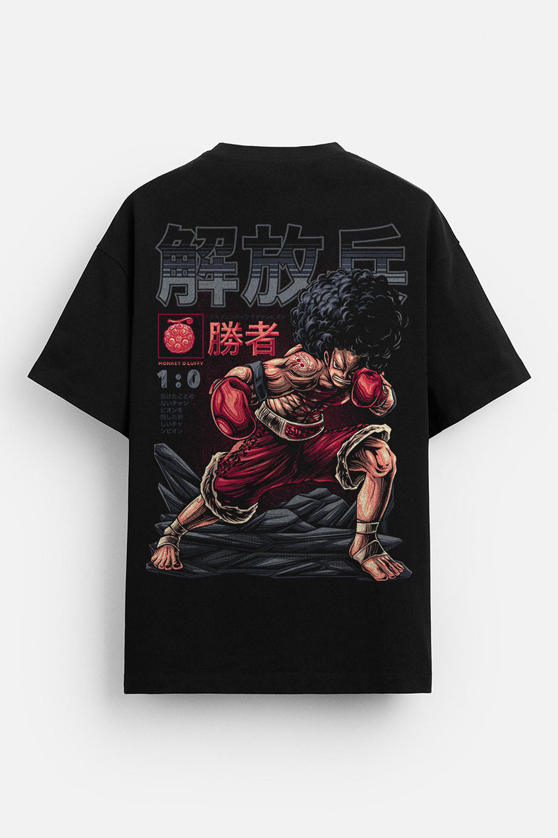 Luffy Boxing - One Piece T-Shirt Premium