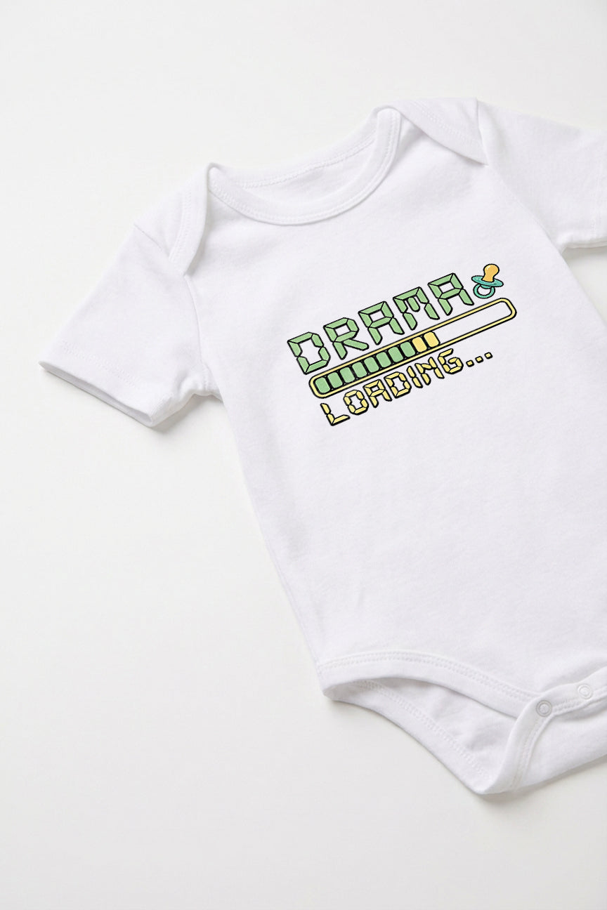 Drama Loading Baby Romper