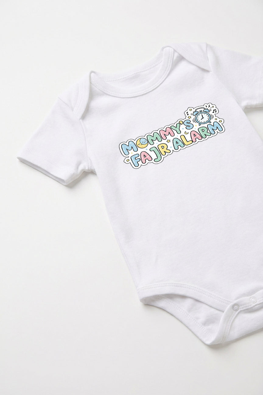 Mommy's Fajr Alarm Baby Romper
