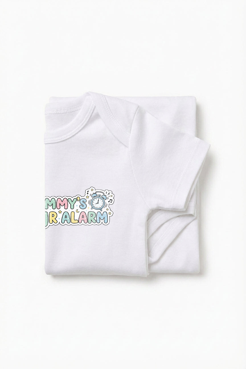 Mommy's Fajr Alarm Baby Romper