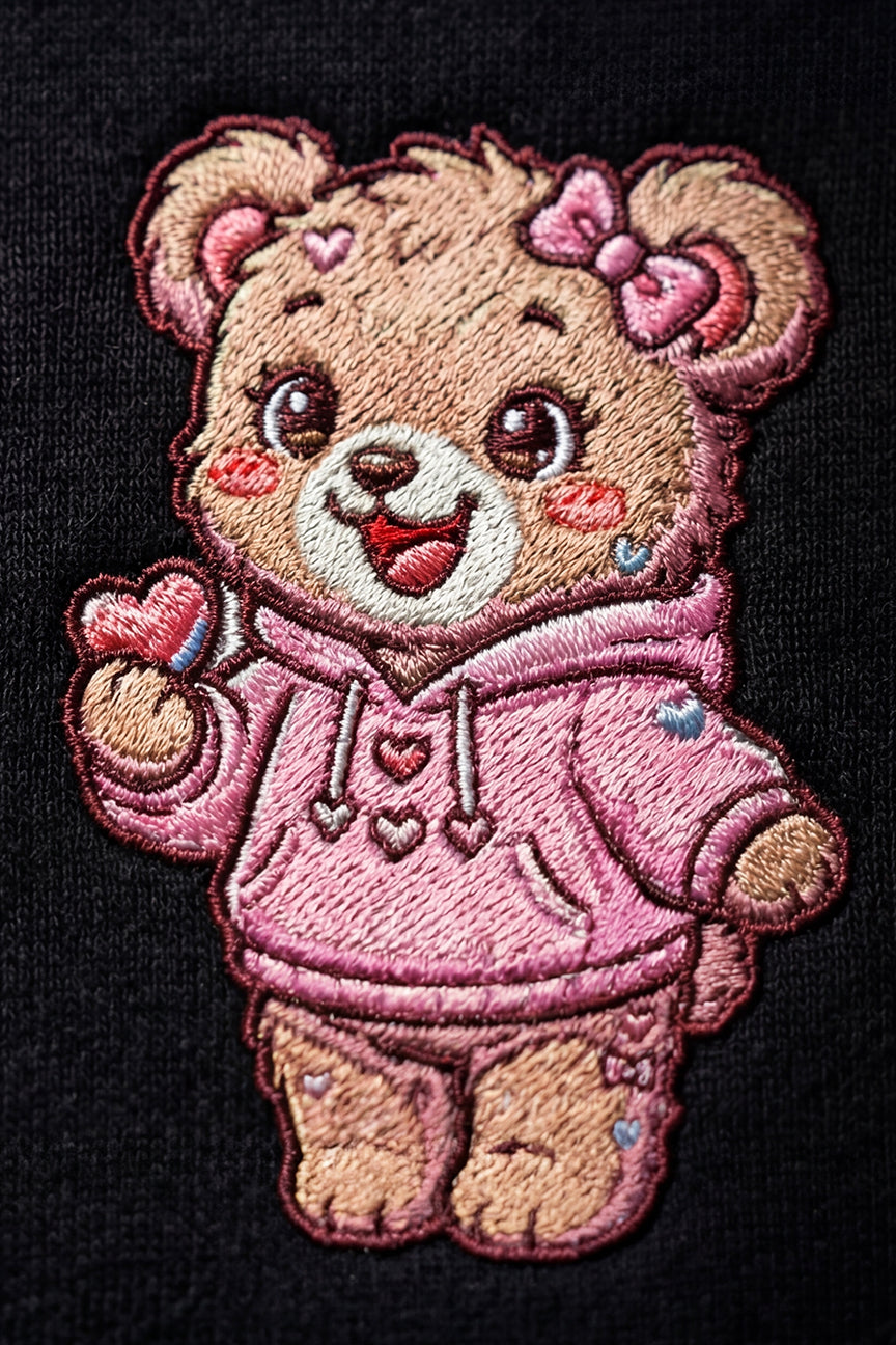 Teddy Love Couple Hoodies