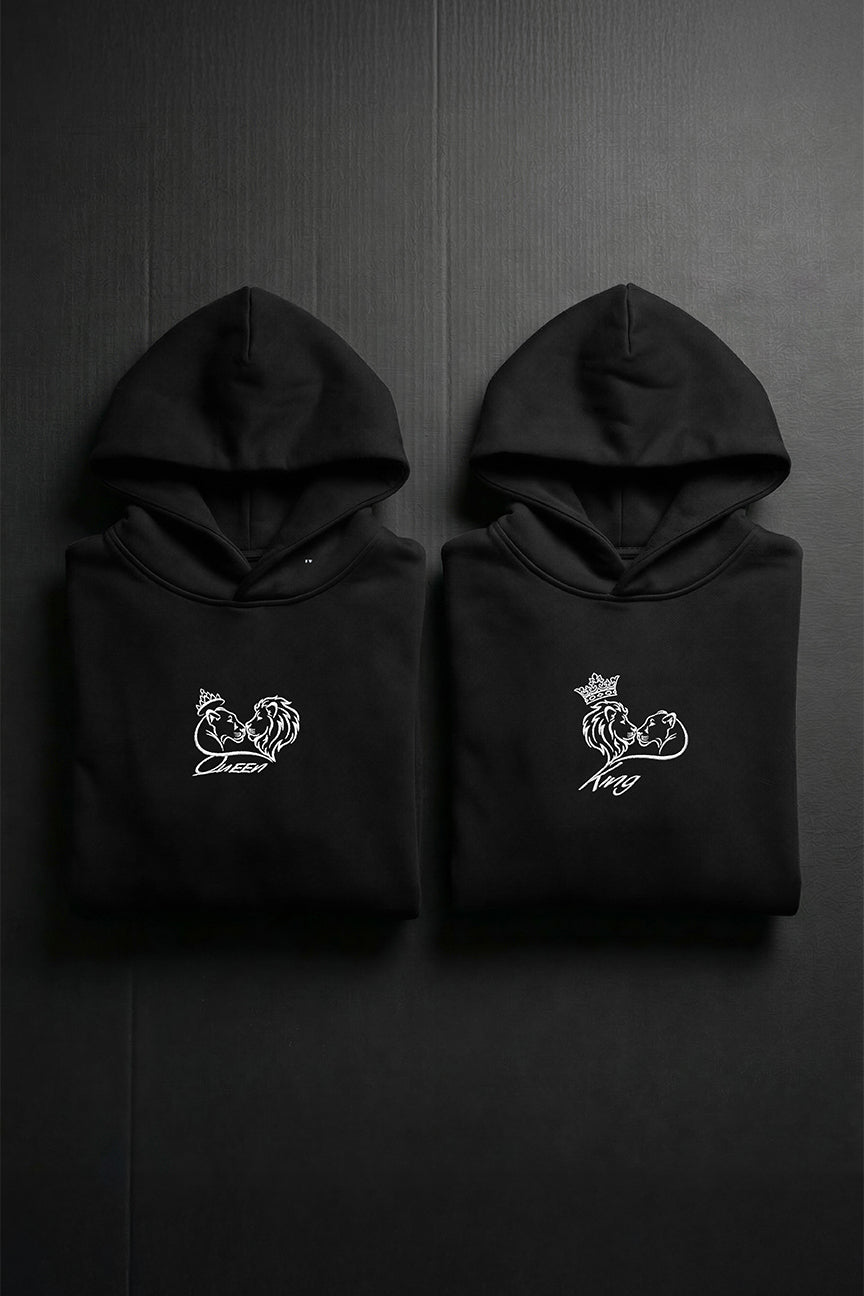 Knight & Queen Couple Hoodies