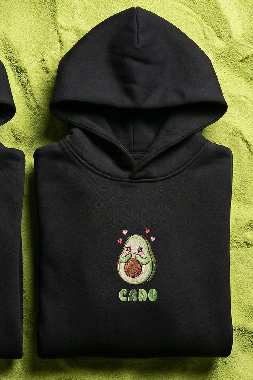 Avo & Cado Couple Hoodies
