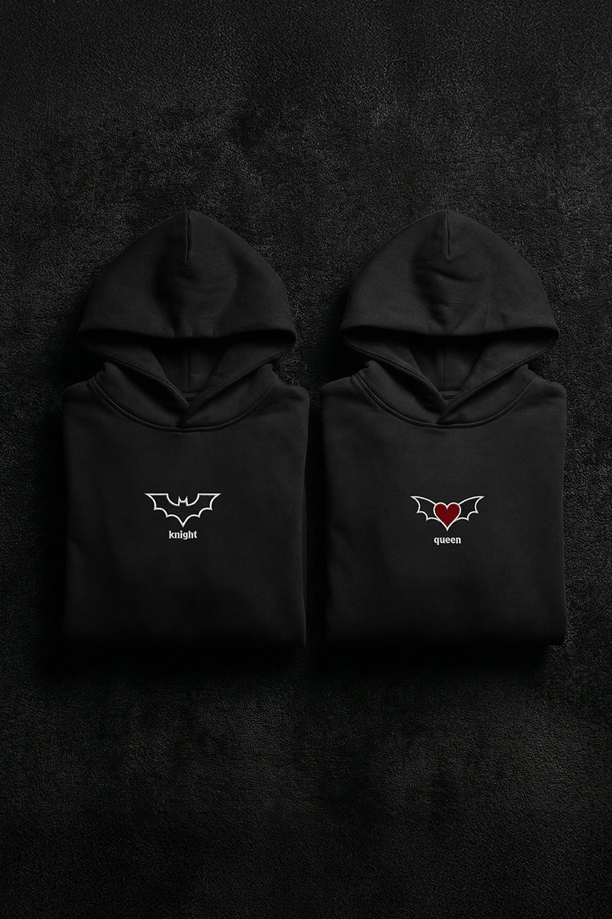 Knight & Queen Couple Hoodies