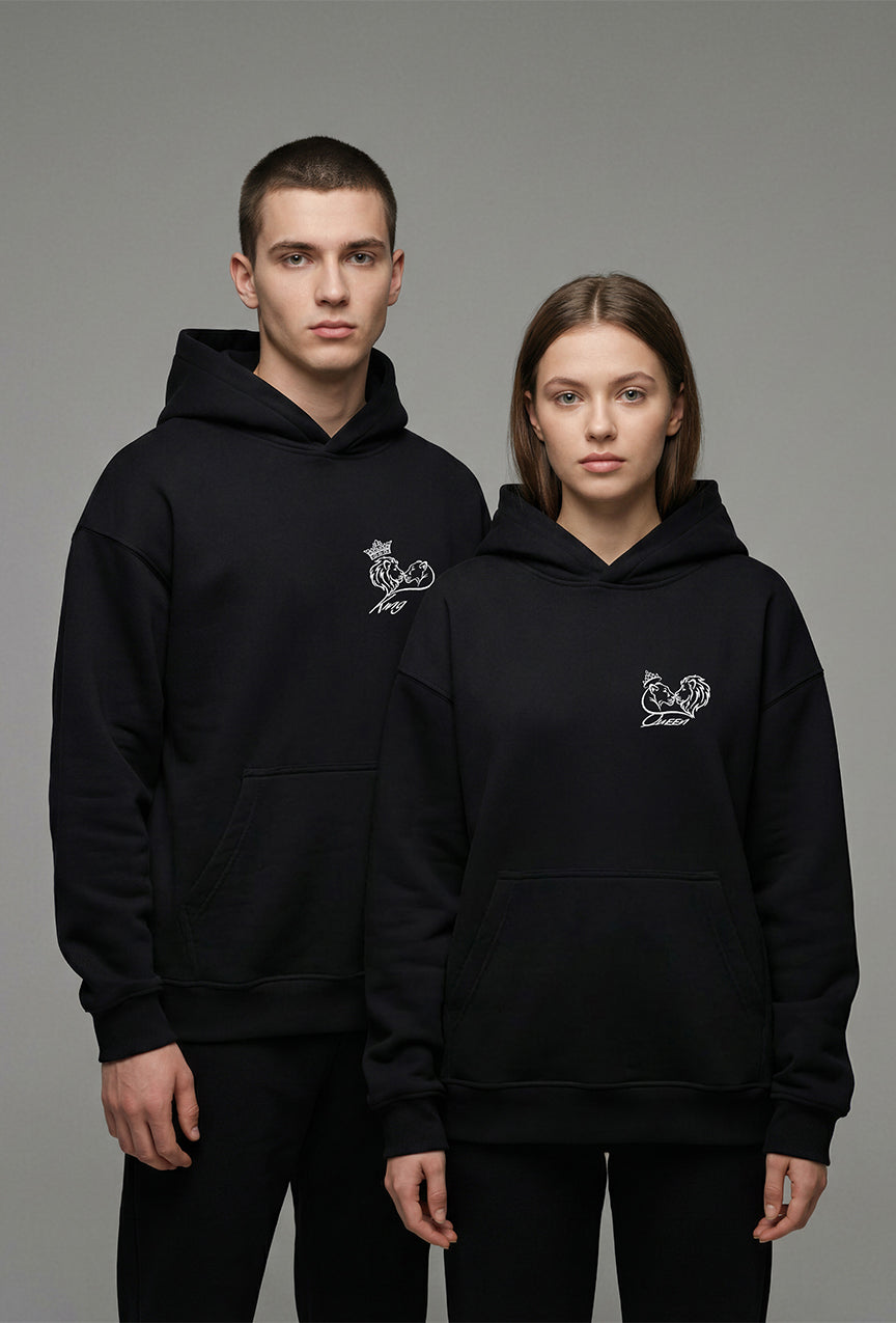 Knight & Queen Couple Hoodies